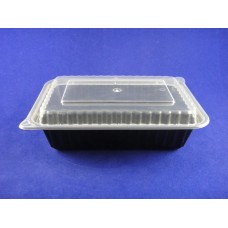 I-888 PP Rectangular Microwavable Container